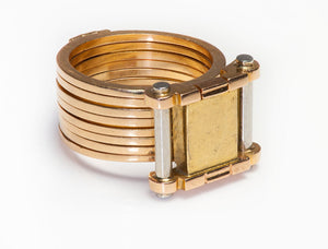 Convertible Ring to Bracelet Gold Platinum