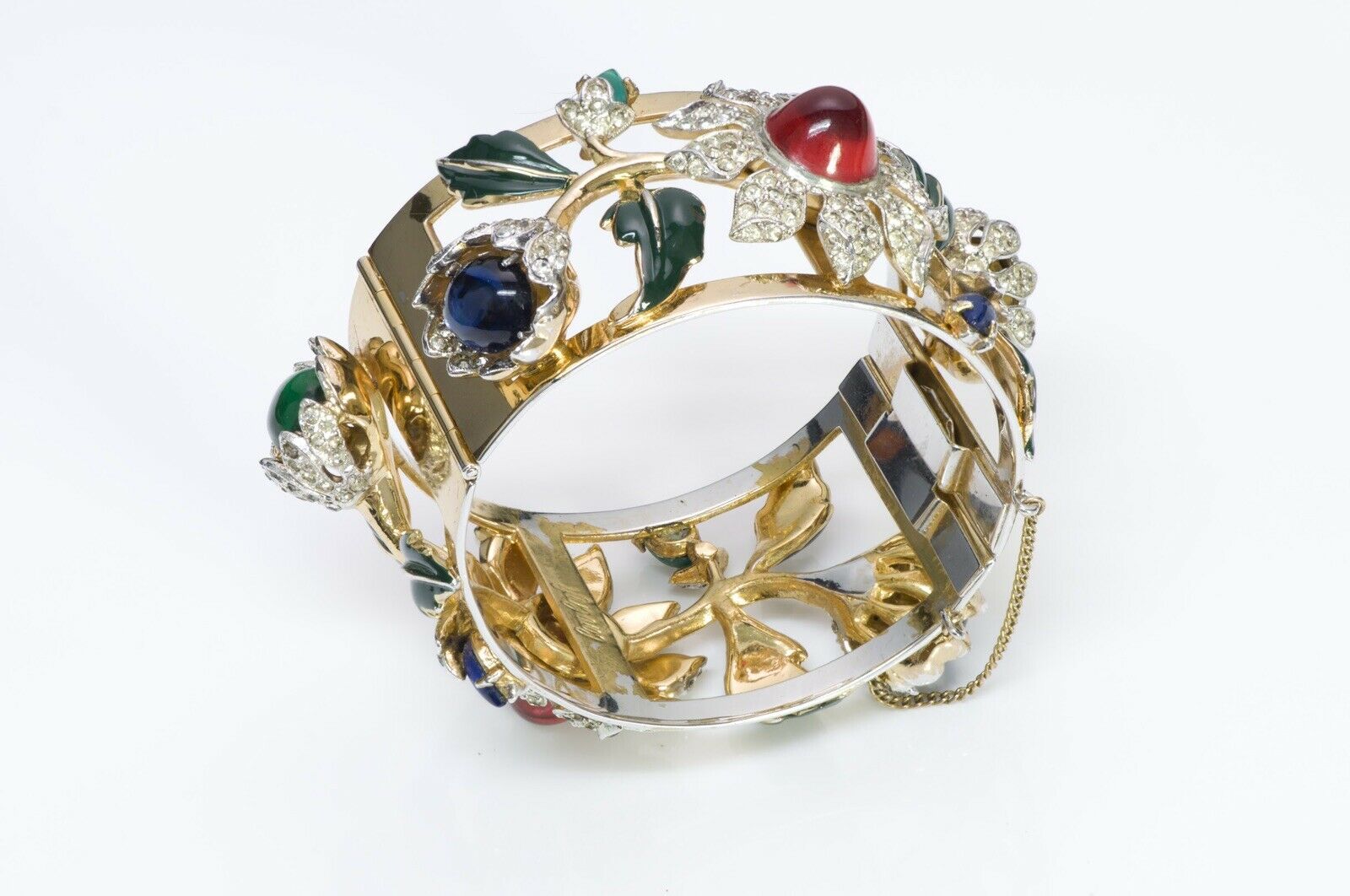 Coro Craft 1939 Carmen Miranda Camellia Bracelet