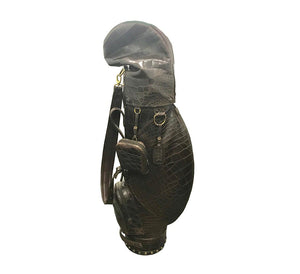 Luxury Crocodile Caddy Golf Bag