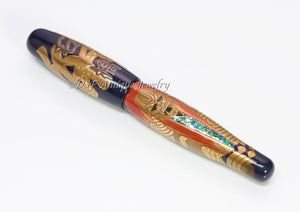 Danitrio Grand Trio Shakkyo Limited Edition Maki-e Hyotan Fountain Pen