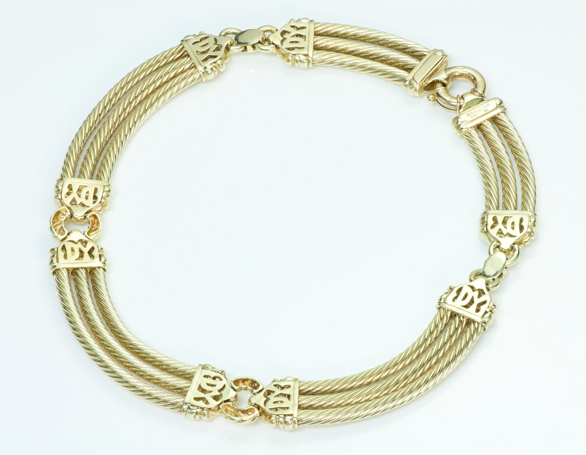 David Yurman 14K Gold Necklace