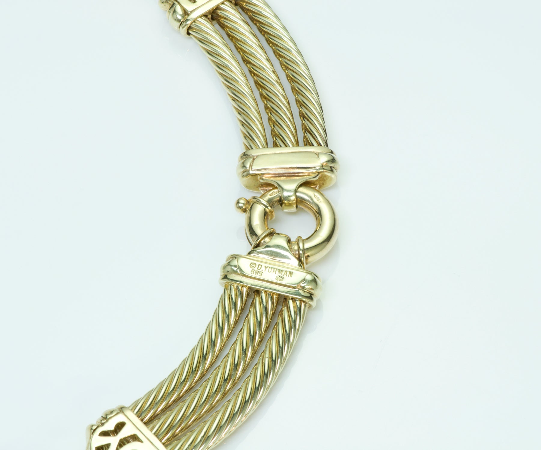 David Yurman 14K Gold Necklace