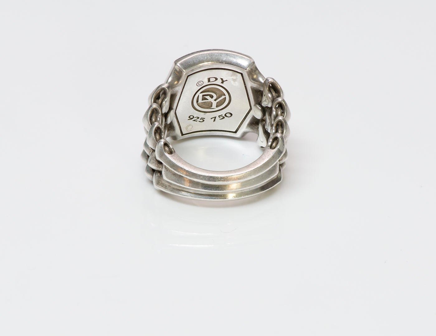 David Yurman Armory Gold & Silver Men's Ring