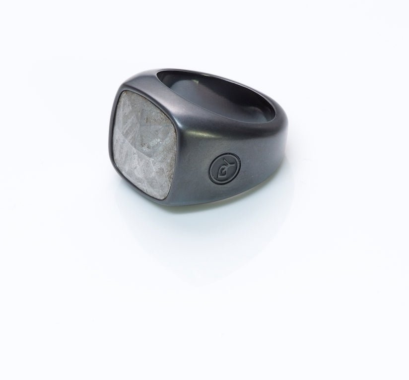 David Yurman Meteorite Black Titanium Men's Ring