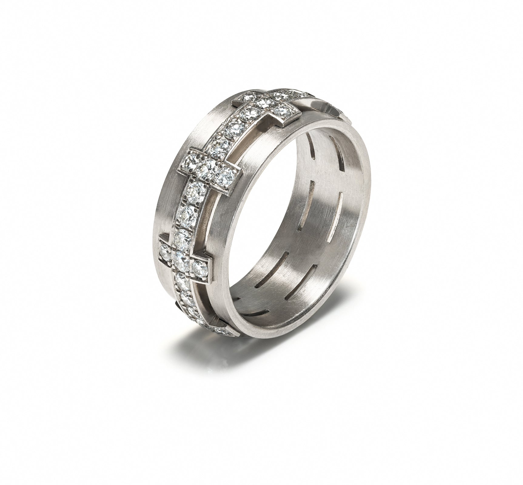 Furrer Jacot 18K Diamond Band Ring