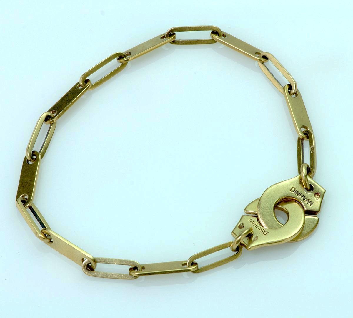 Dinh Van Menottes 18K Yellow Gold Link Bracelet