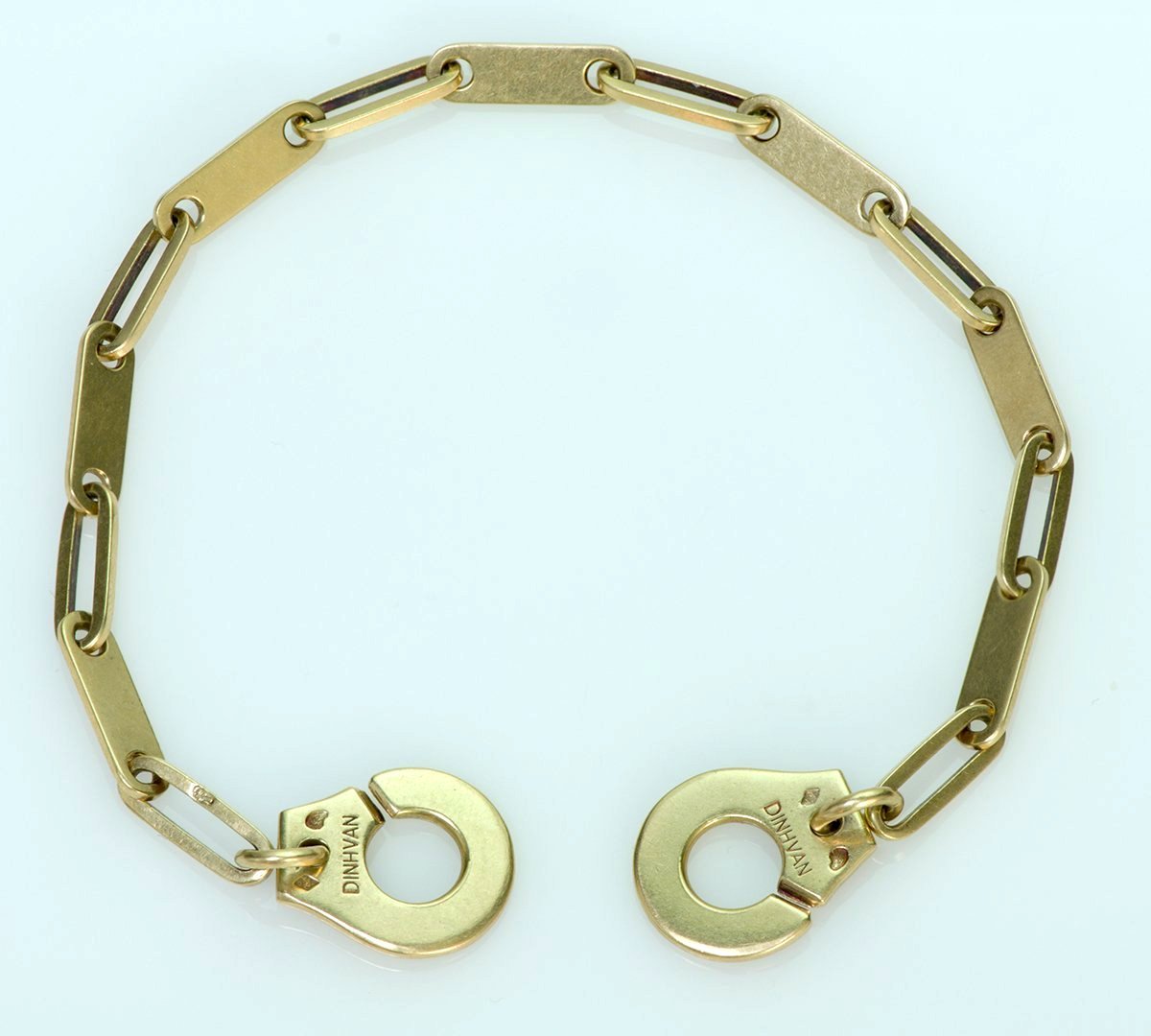 Dinh Van Menottes 18K Yellow Gold Link Bracelet