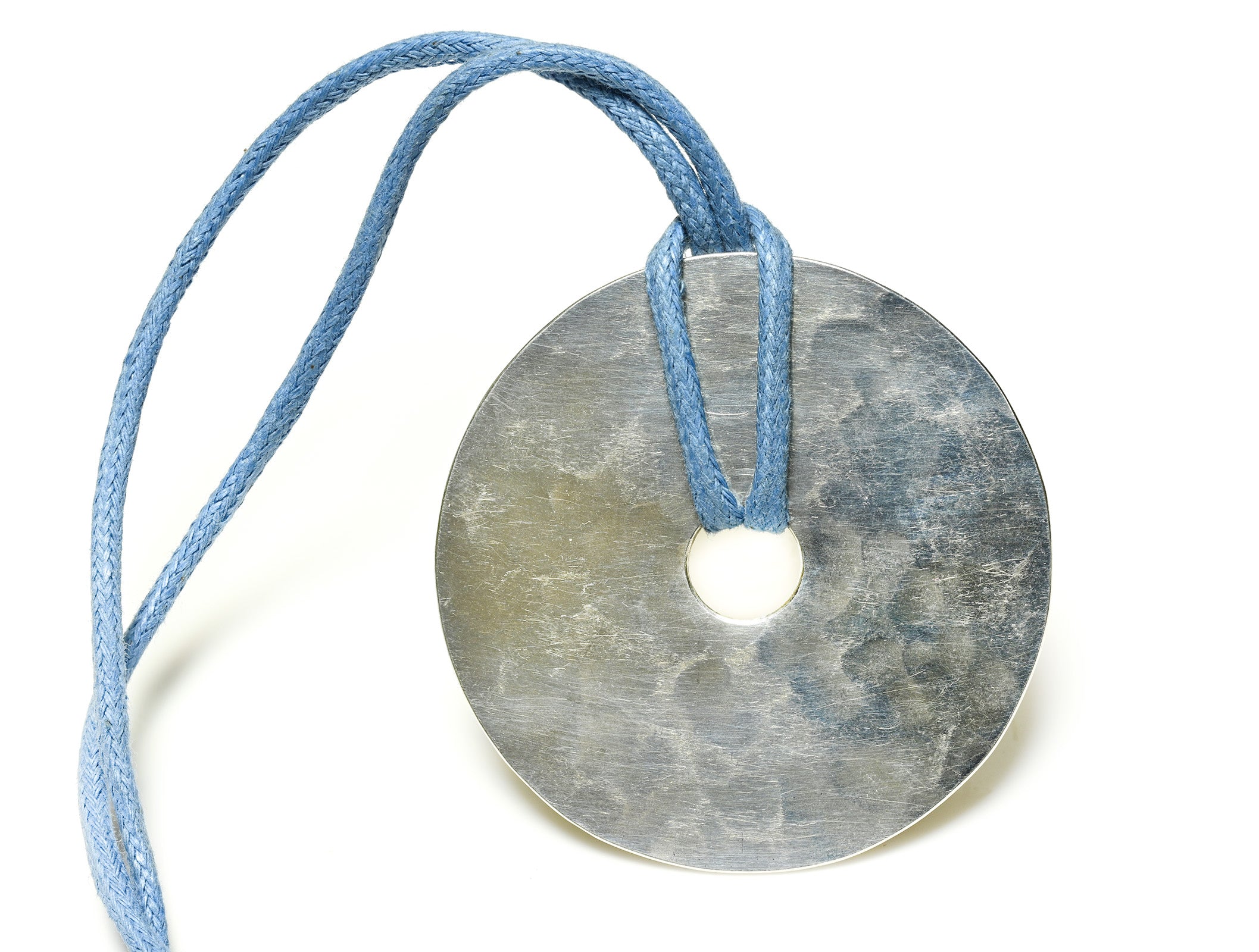Dinh Van Pi Sterling Silver Large Model Pendant