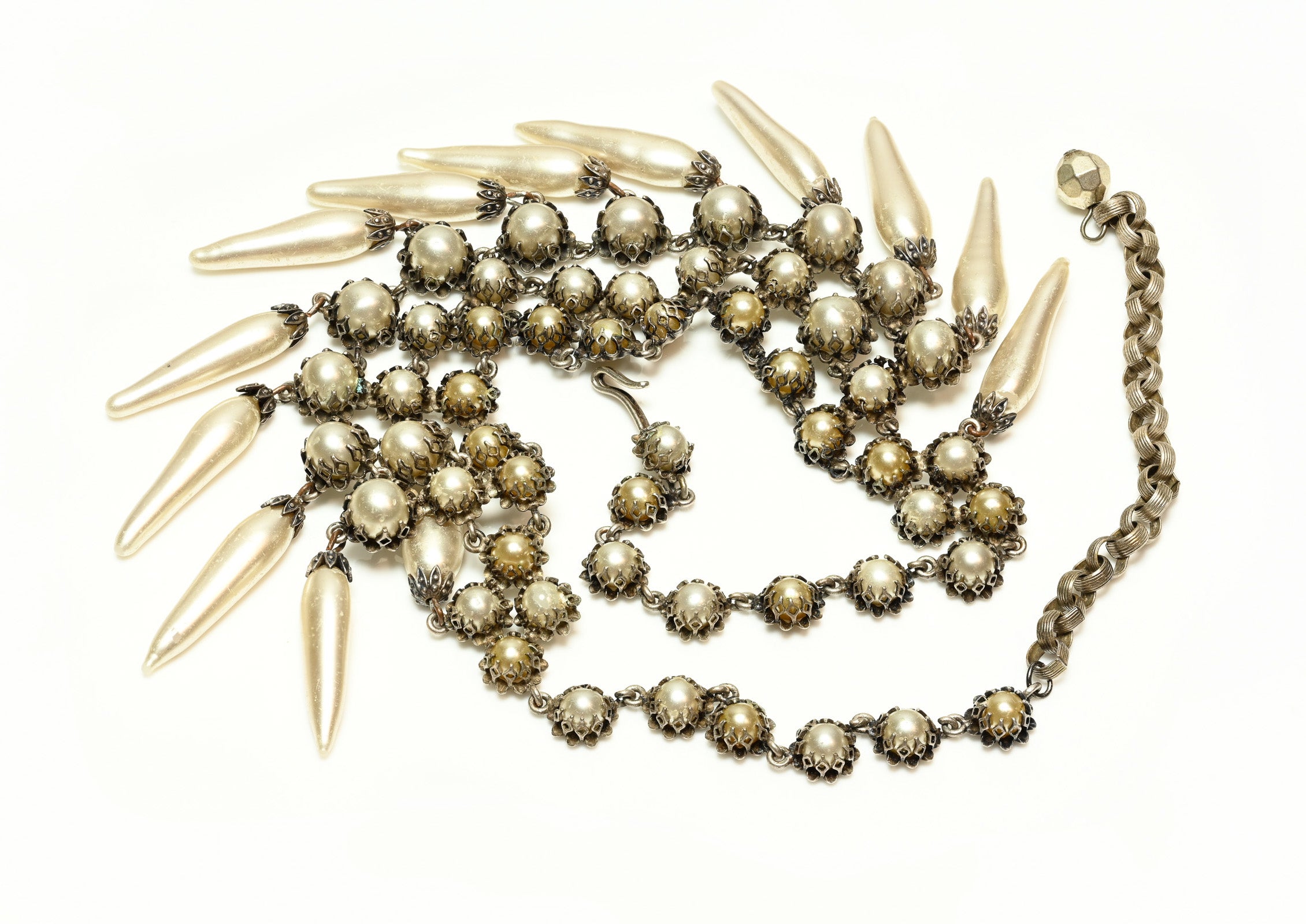 Christian Dior Paris Couture by Francis Winter Pearl Necklace