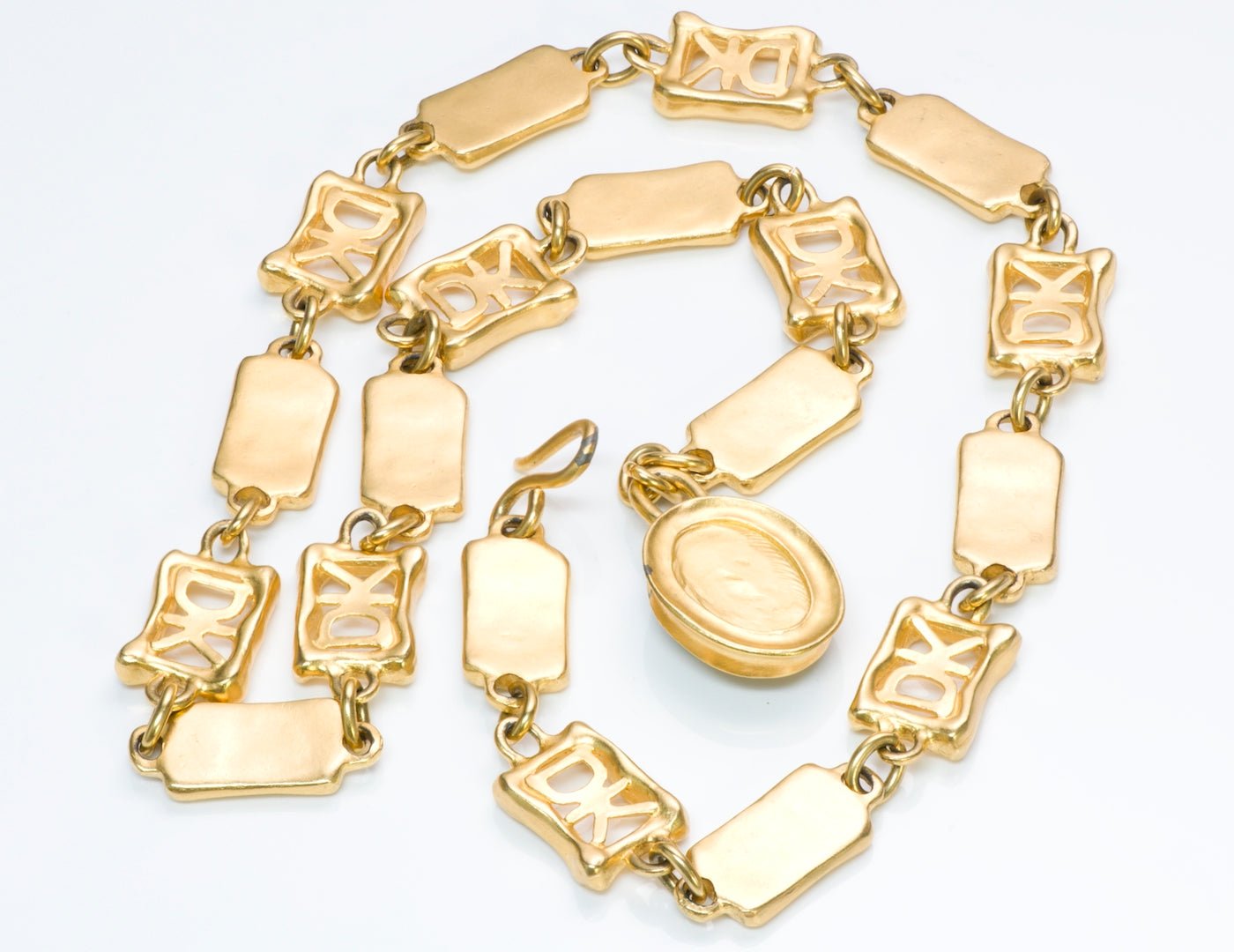 Donna Karan Glass Belt - DSF Antique Jewelry