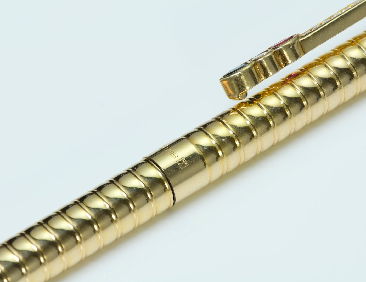 Dupont Gold Diamond Sapphire Ruby Pen