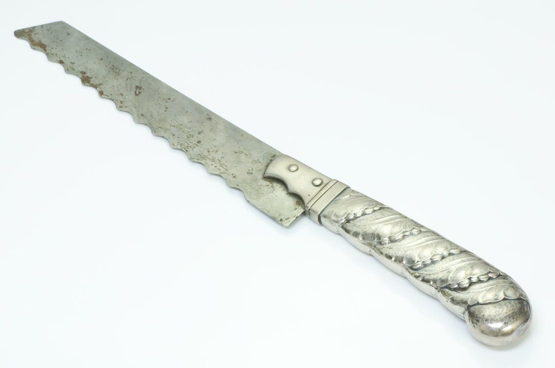 Early Georg Jensen Silver Bread Knife - DSF Antique Jewelry