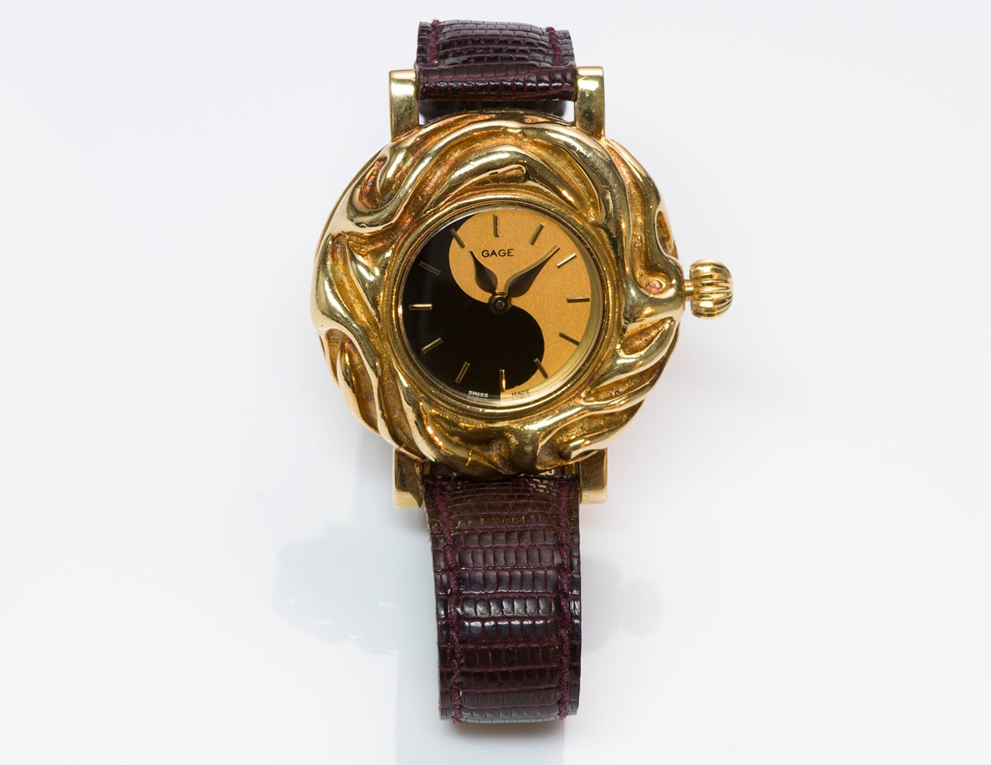 Elizabeth Gage Yin Yang Gold Watch
