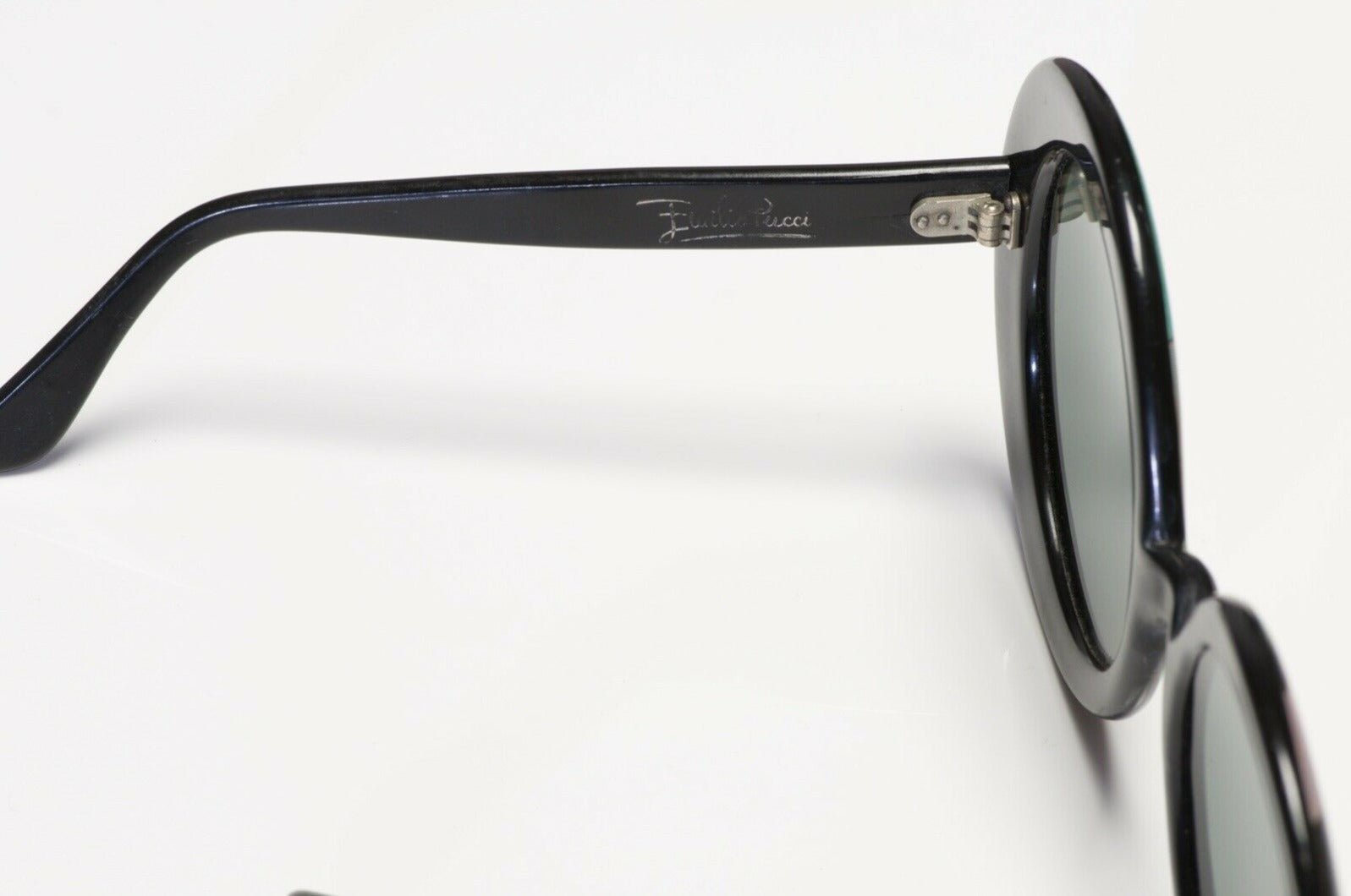 Emilio Pucci 1960’s Large Round Women’s Sunglasses