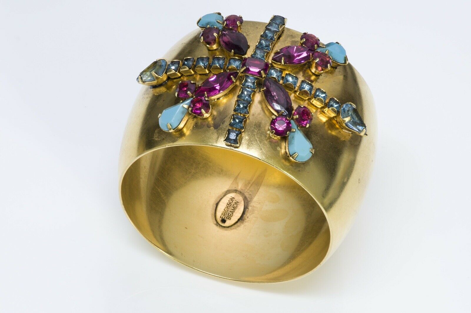 Erickson Beamon Crystal Bangle Bracelet - DSF Antique Jewelry