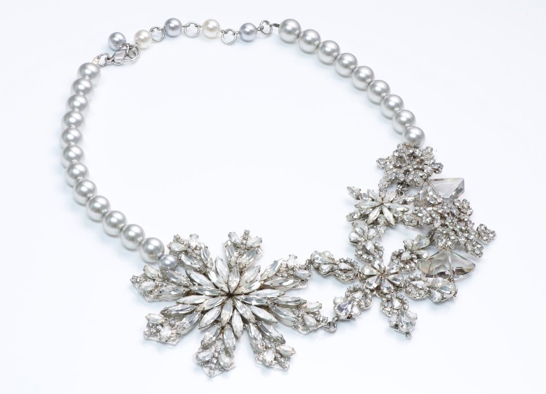 Erickson Beamon Crystal Pearl Necklace