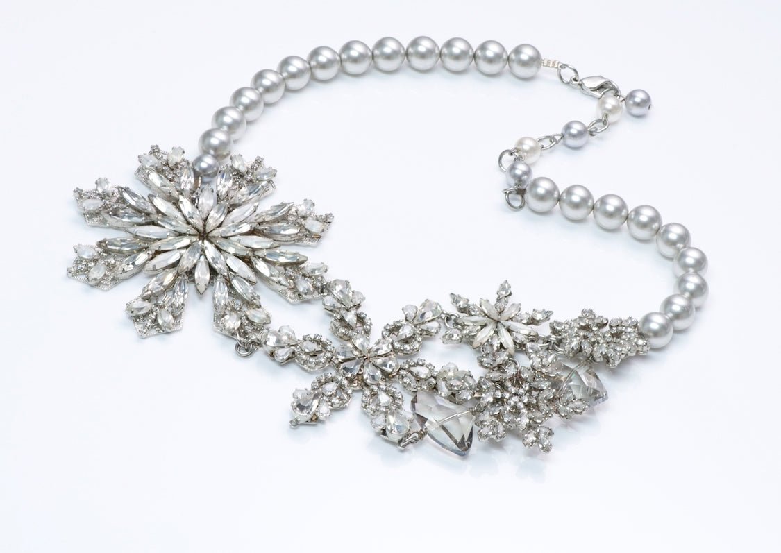 Erickson Beamon Crystal Pearl Necklace