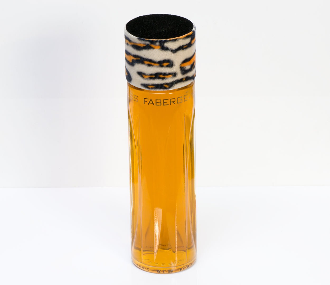 Faberge Tigress Cologne Perfume Bottle 12 oz.