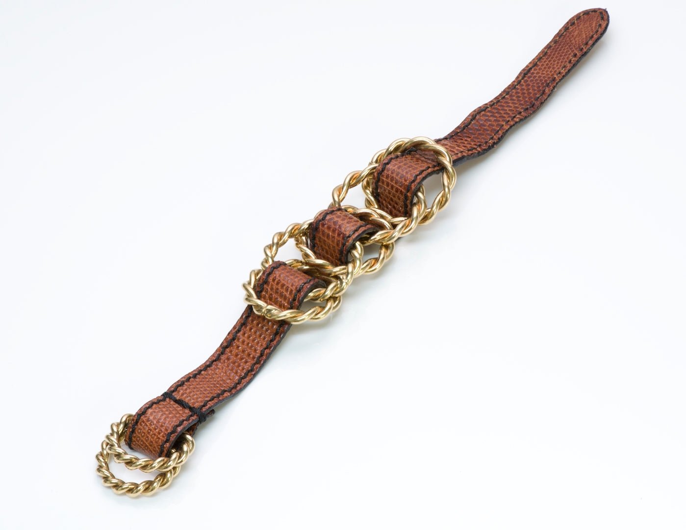 Fendi Lizard Bracelet - DSF Antique Jewelry
