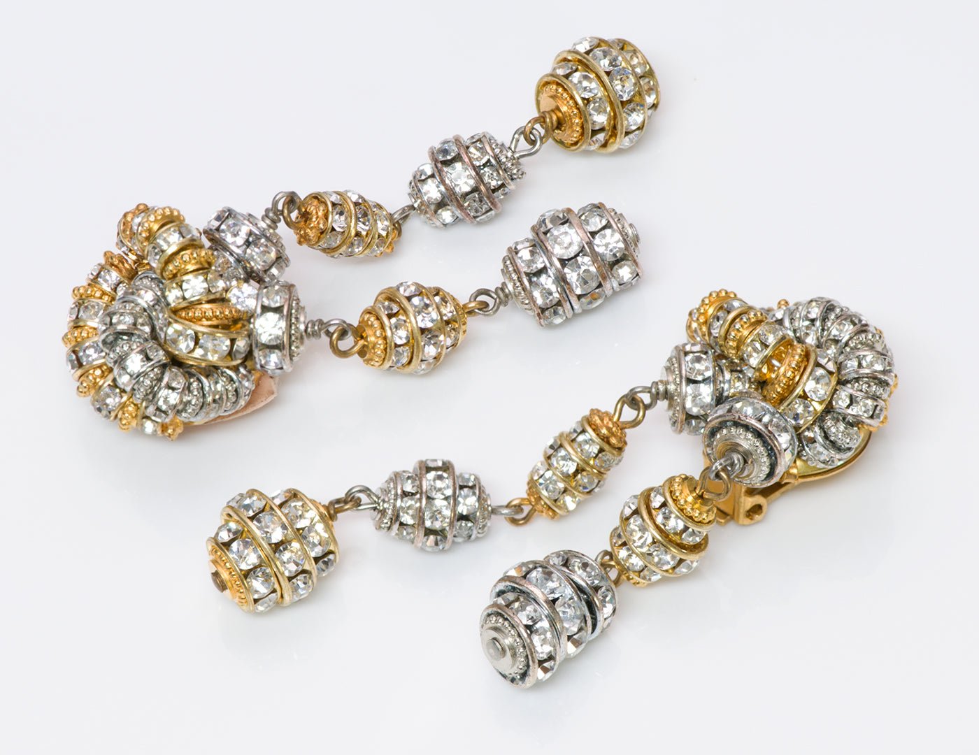 Francoise Montague 1950’s Crystal Earrings