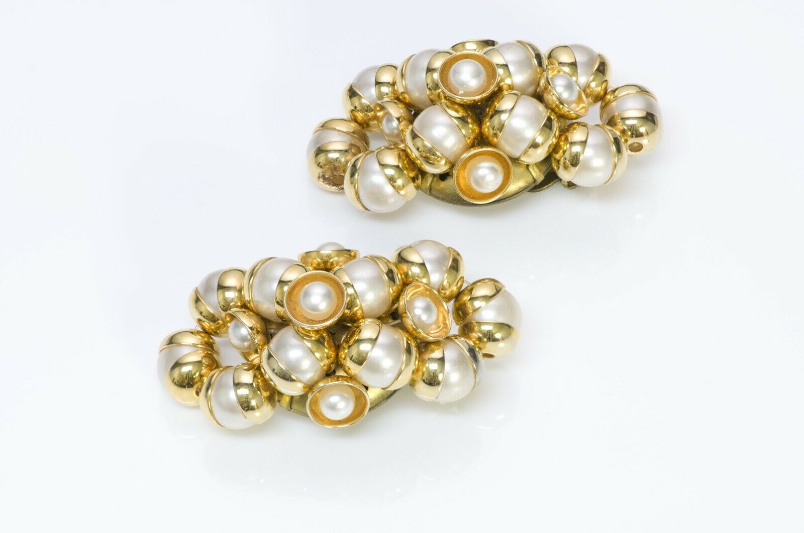 Francoise Montague Paris 1950’s Pearl Earrings