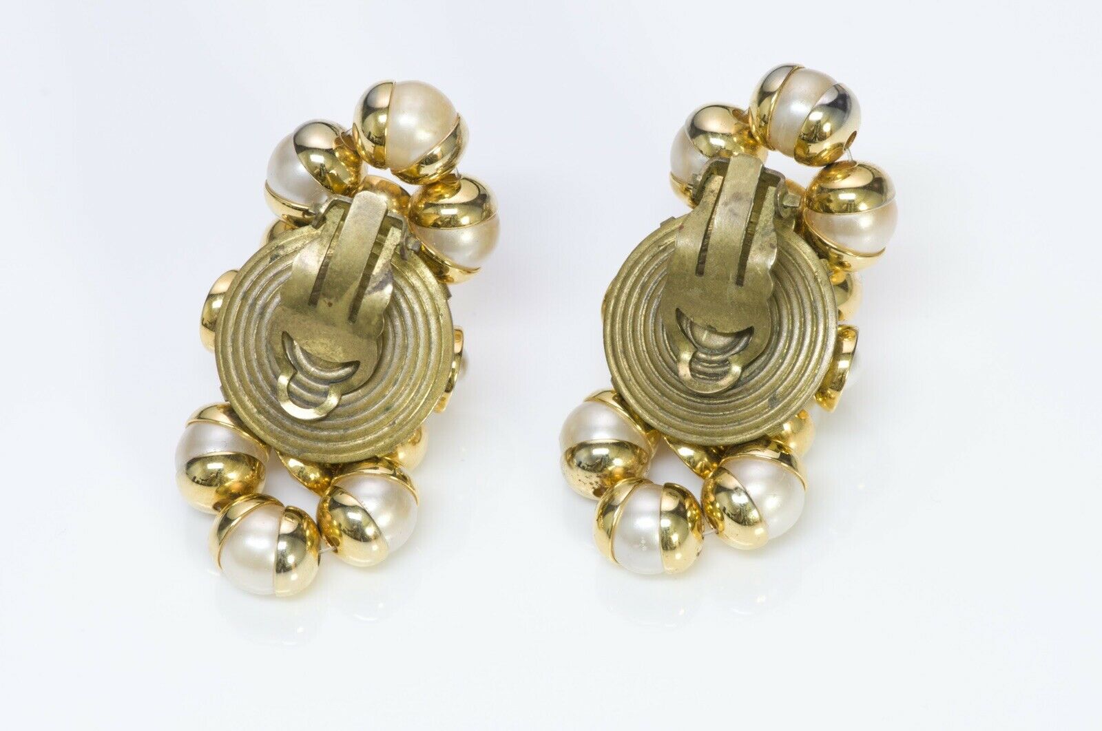 Francoise Montague Paris 1950’s Pearl Earrings