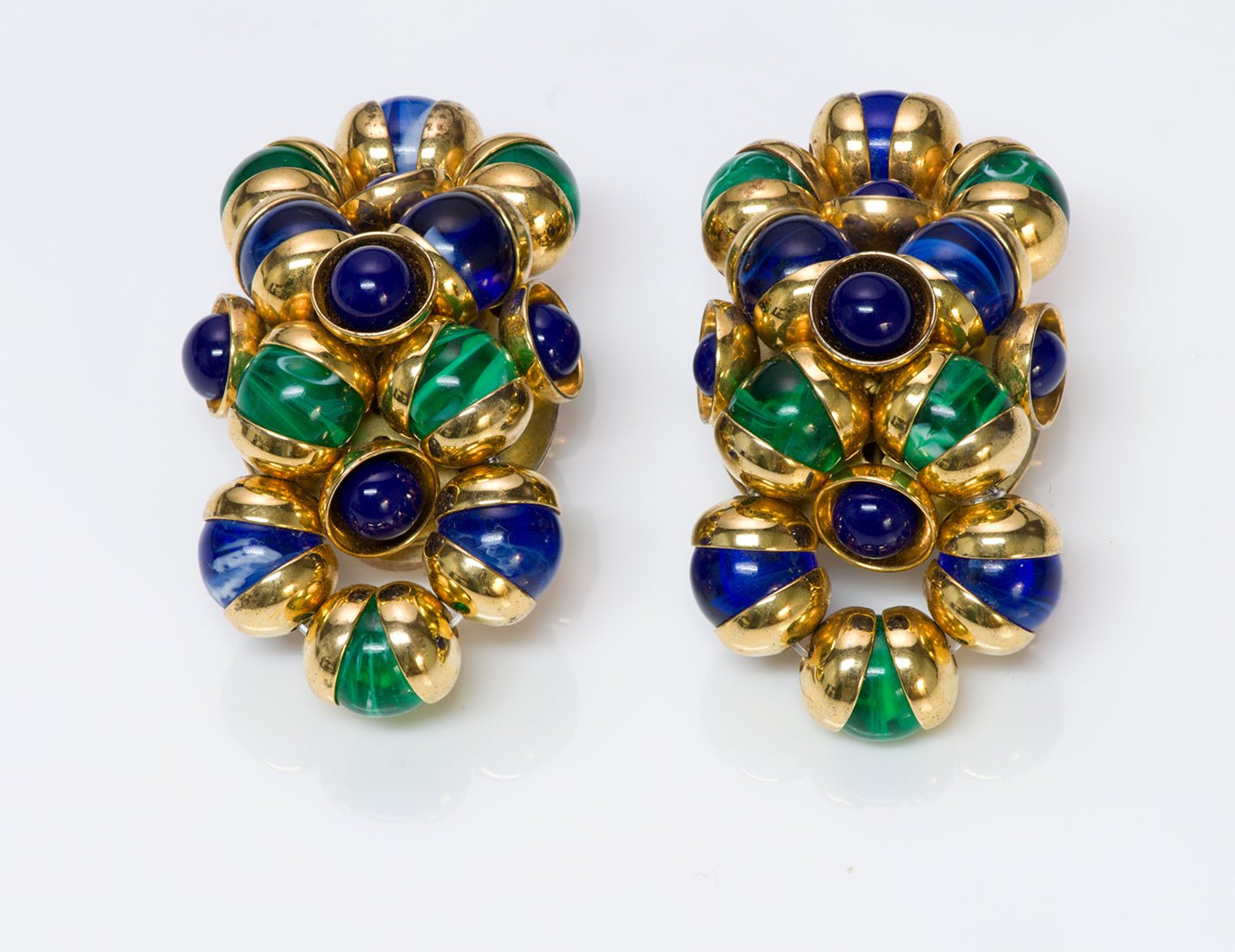 Francoise Montague Paris Bead Earrings - DSF Antique Jewelry