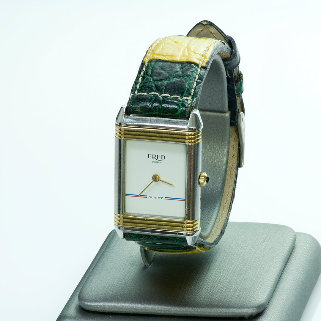 Fred Paris Reverso Watch - DSF Antique Jewelry