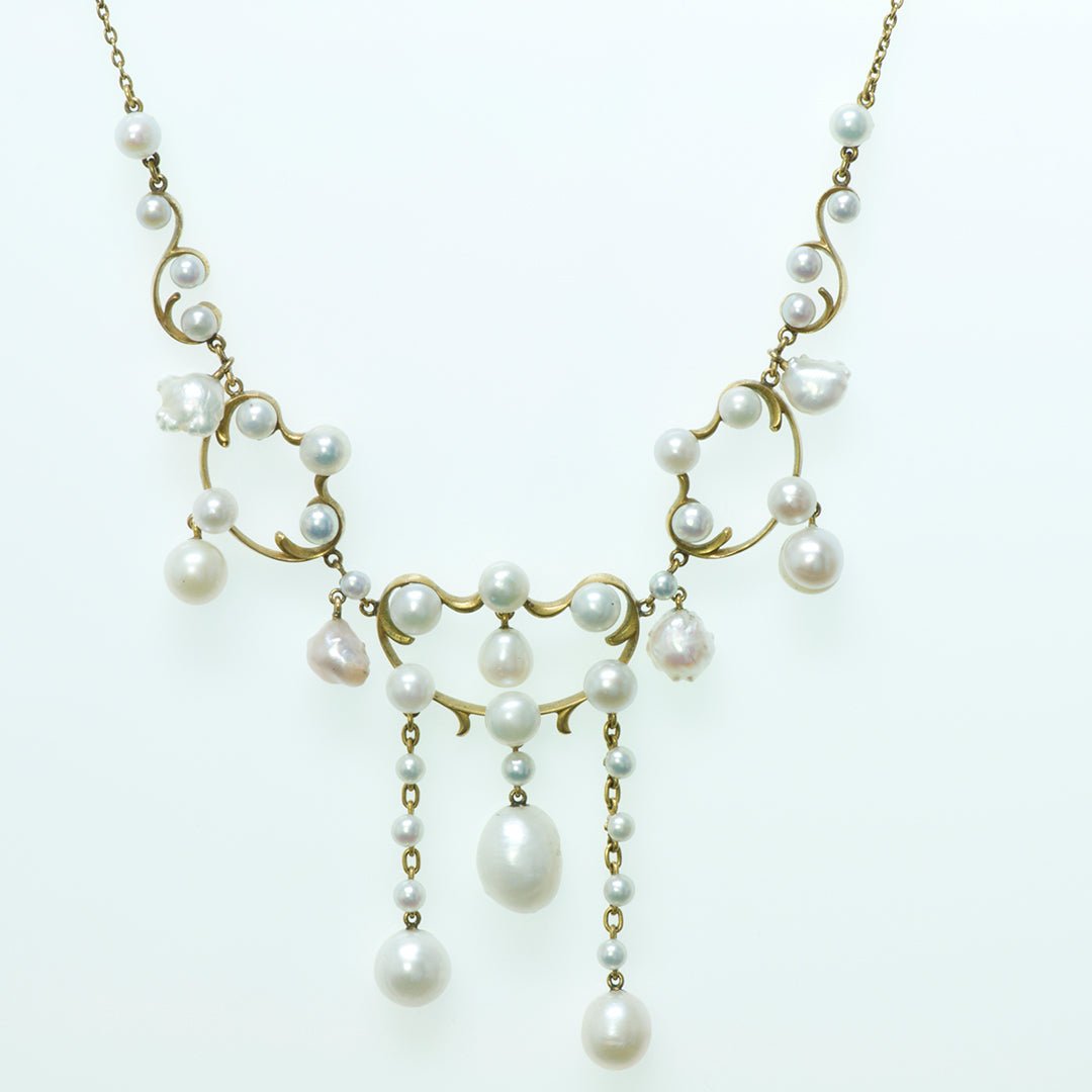 Freshwater Antique Pearl Necklace