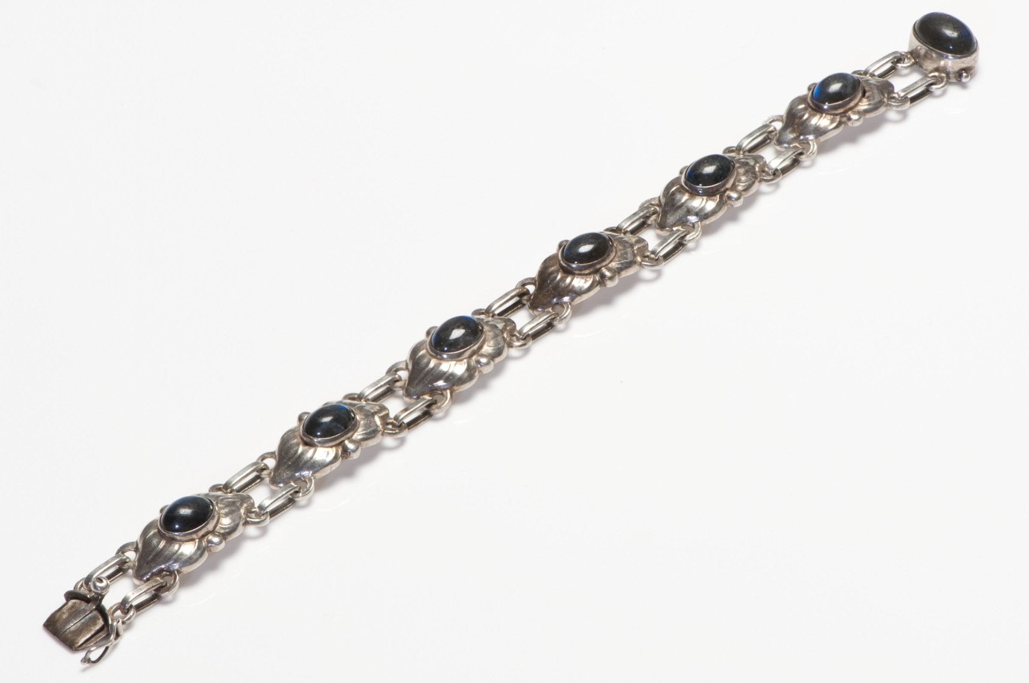 Georg Jensen 830 Silver Labradorite Bracelet