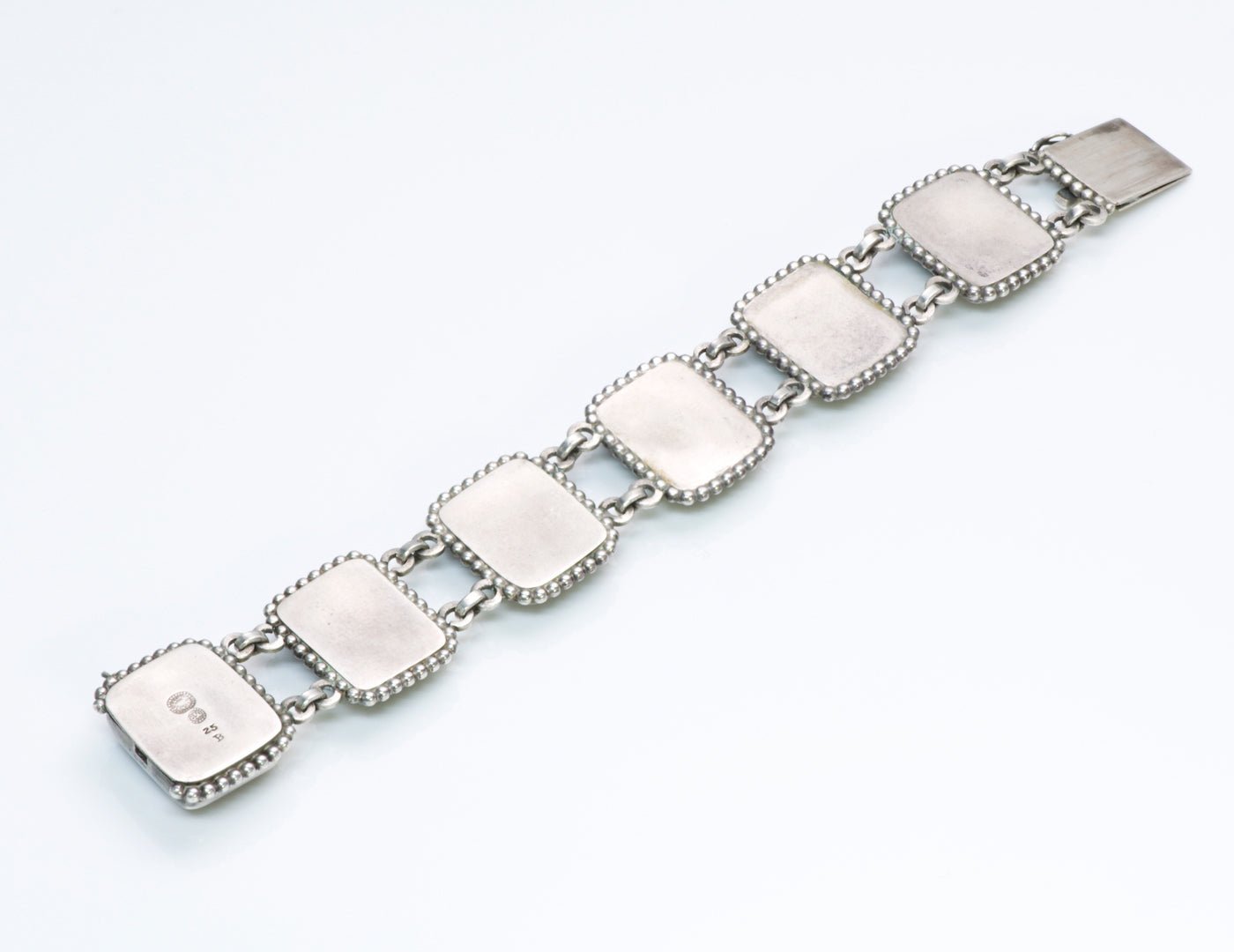 Georg Jensen Labradorite 830 Silver Bracelet 25 B