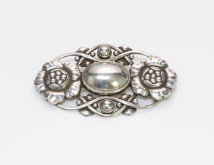 Georg Jensen Silver Brooch No. 89