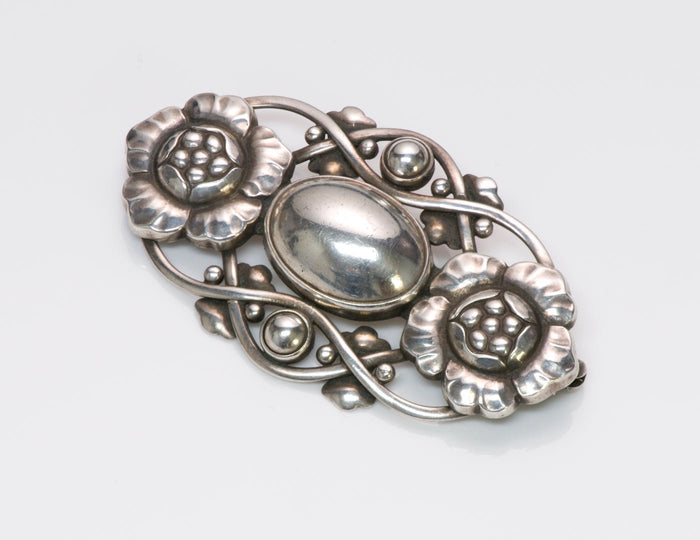 Georg Jensen Silver Brooch No. 89