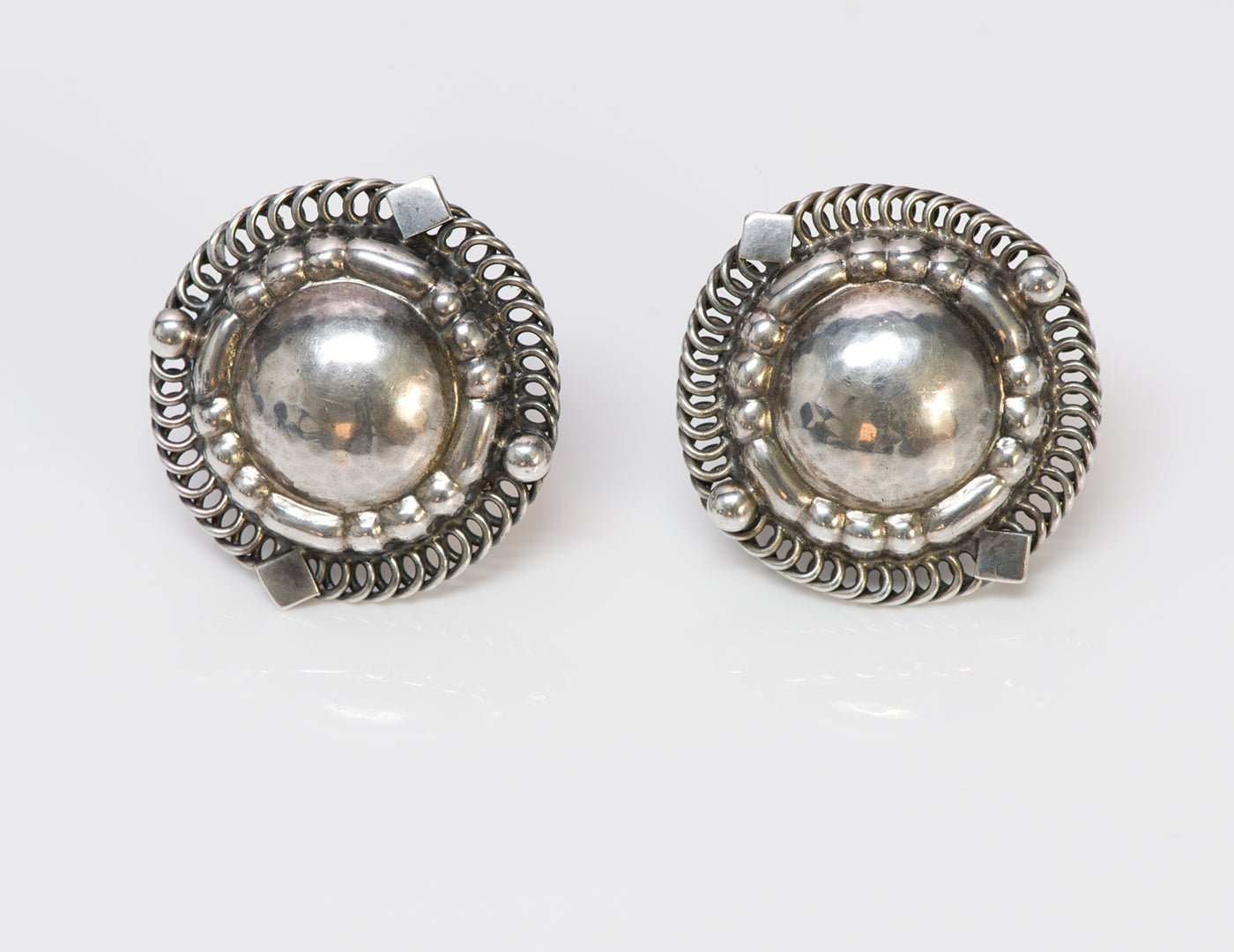 Georg Jensen Silver Earrings 85