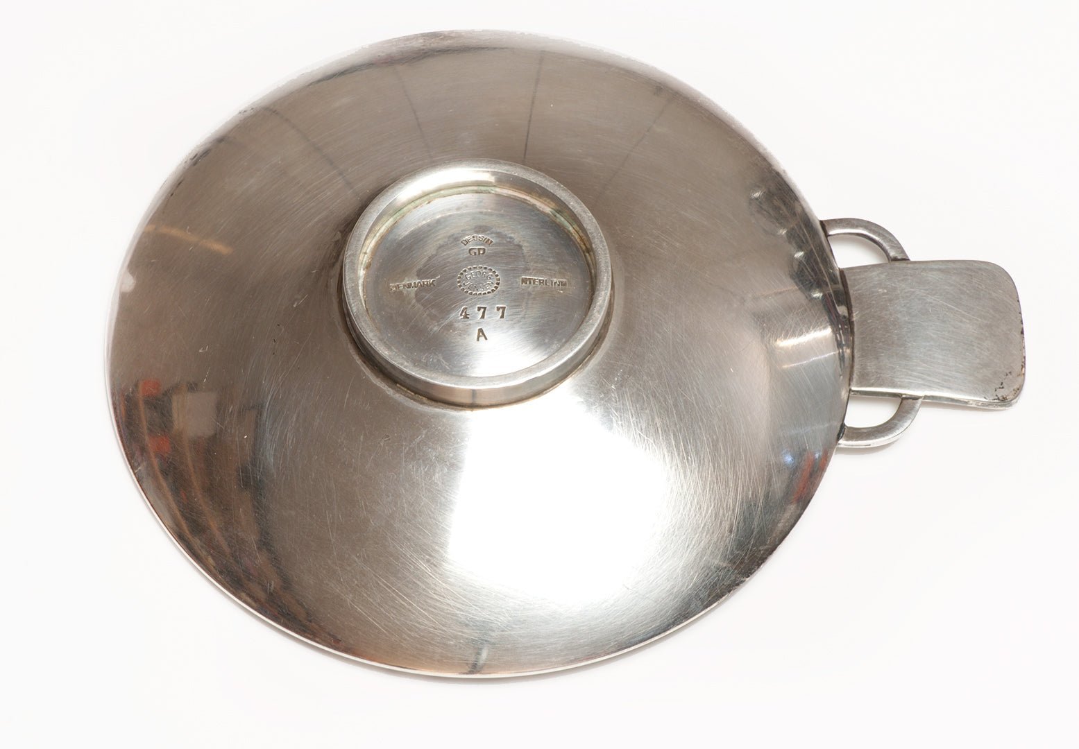 Georg Jensen Sterling Silver Bowl by Gustav Pedersen 447 A
