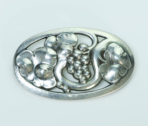 Georg Jensen Sterling Silver Brooch