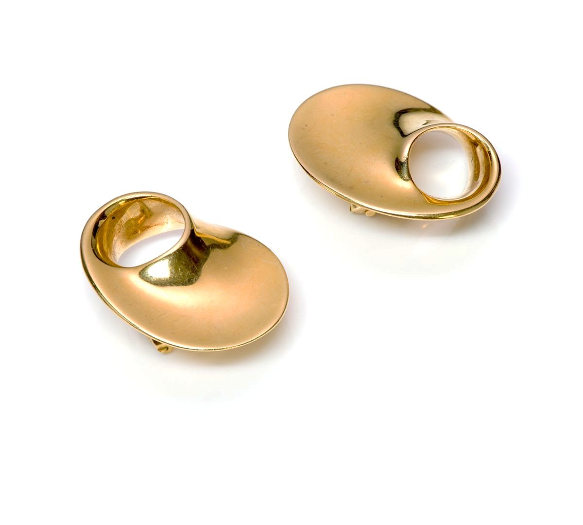 Georg Jensen Torun Gold Earrings