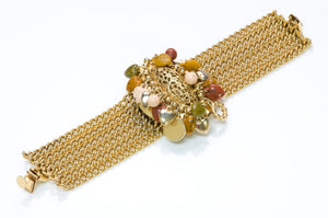 Giambattista Valli Heart Chain Bracelet