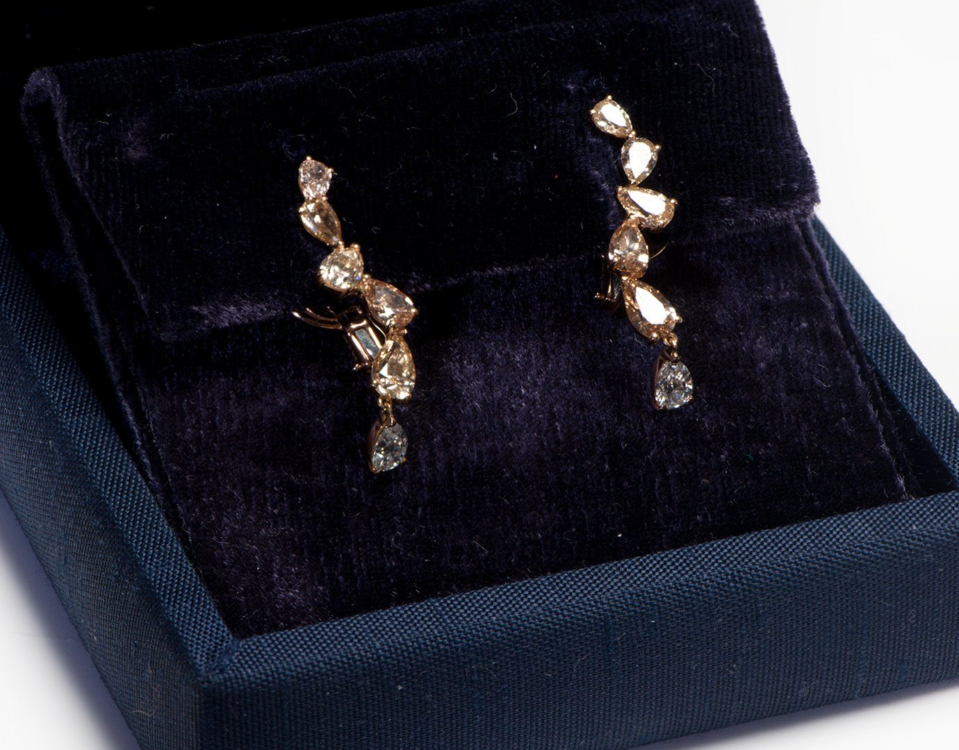 Gismondi Fancy Diamond Earrings
