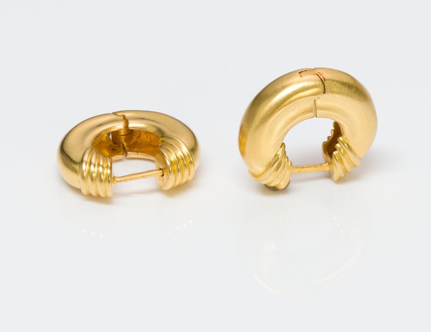 Gold Huggie Earrings