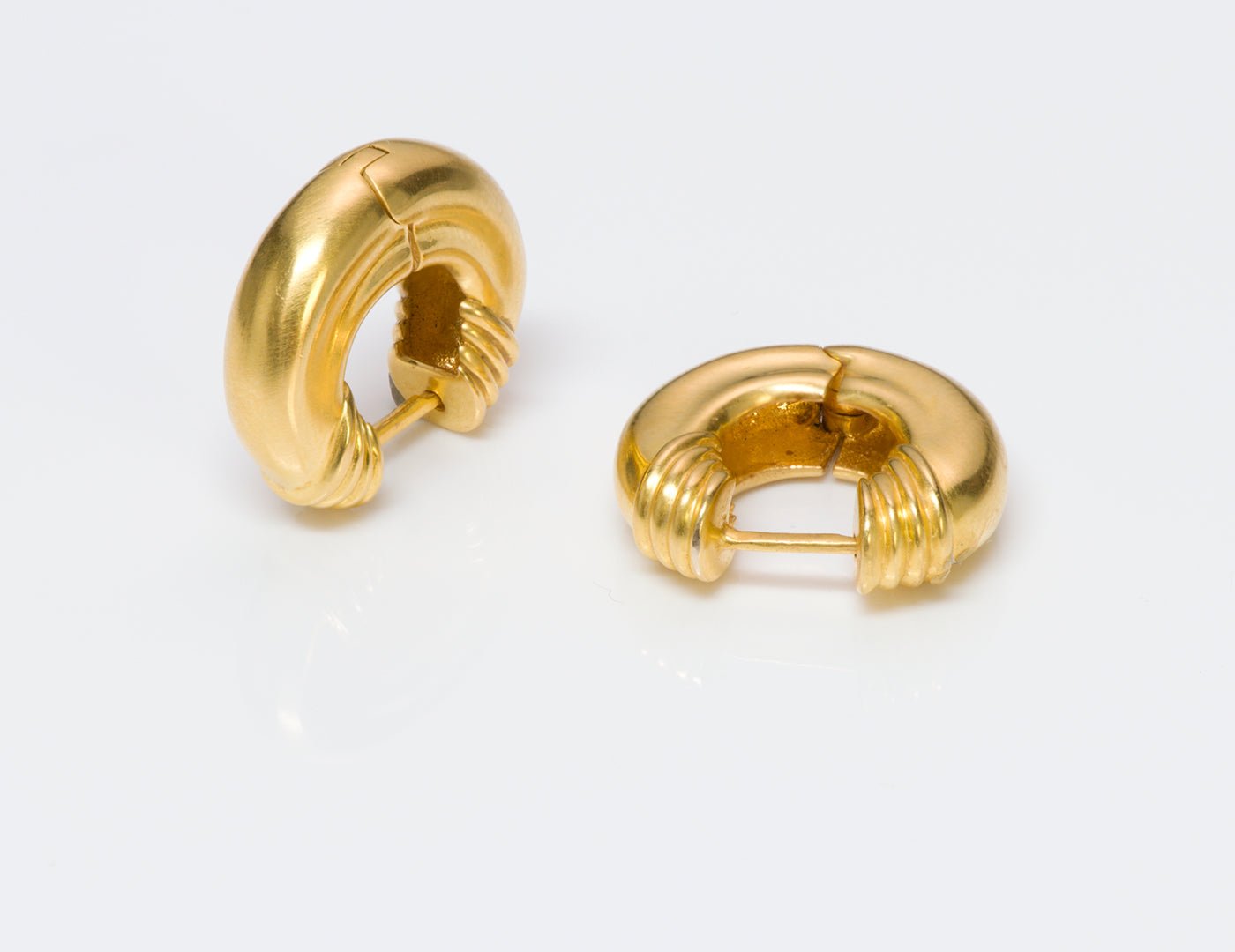 Gold Huggie Earrings