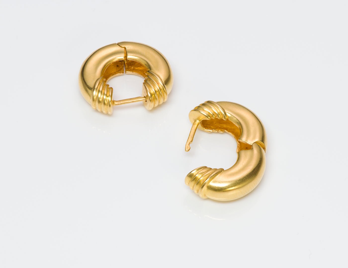 Gold Huggie Earrings