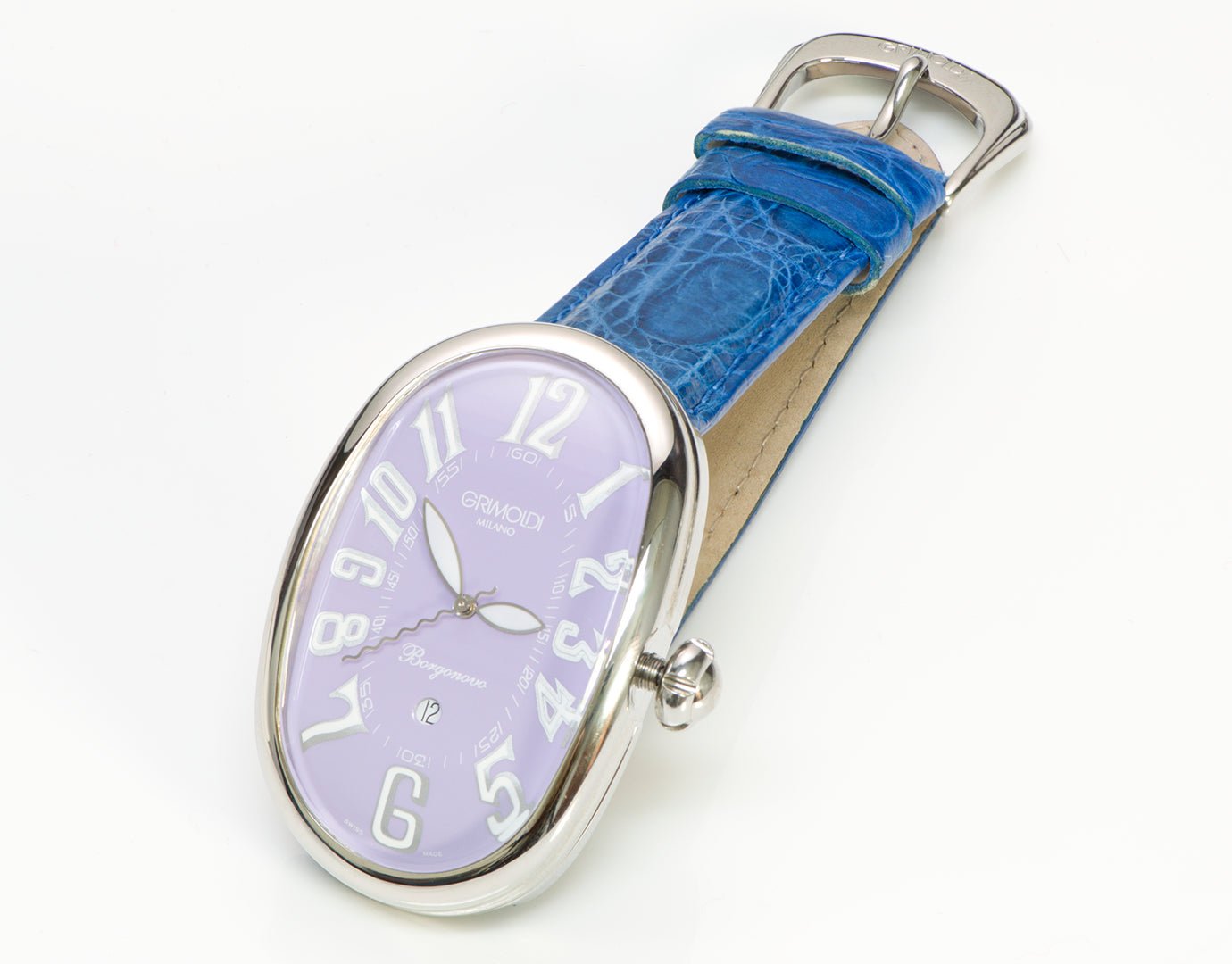 Grimoldi Milano Borgonovo Purple Dial Automatic Watch