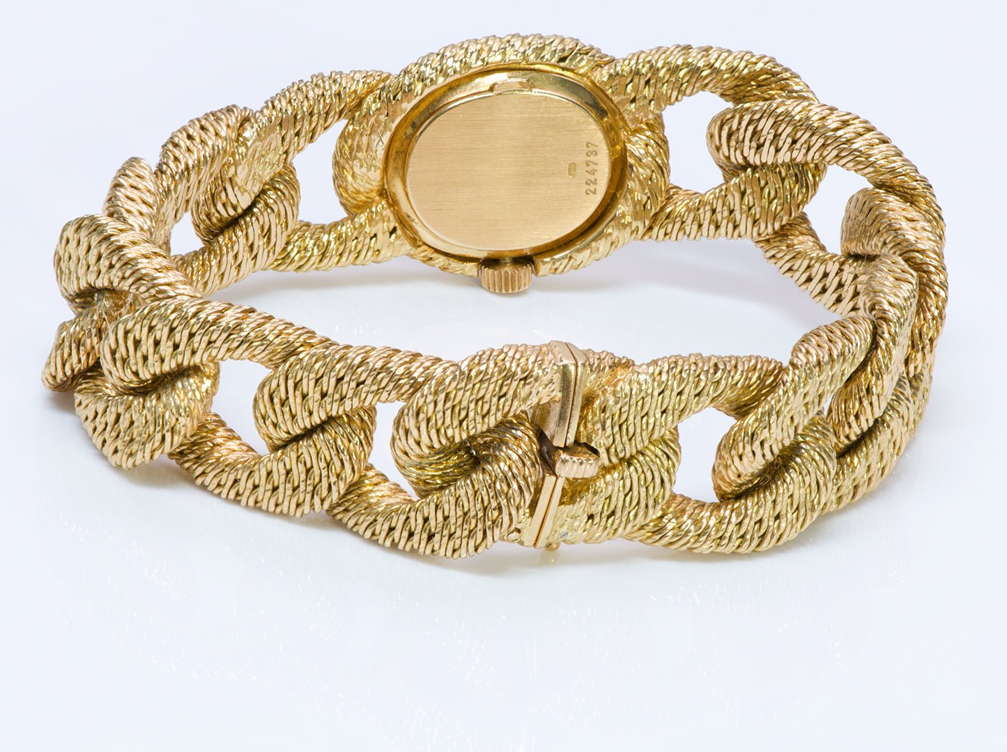 Gübelin George L'Enfant 18K Gold Watch Bracelet