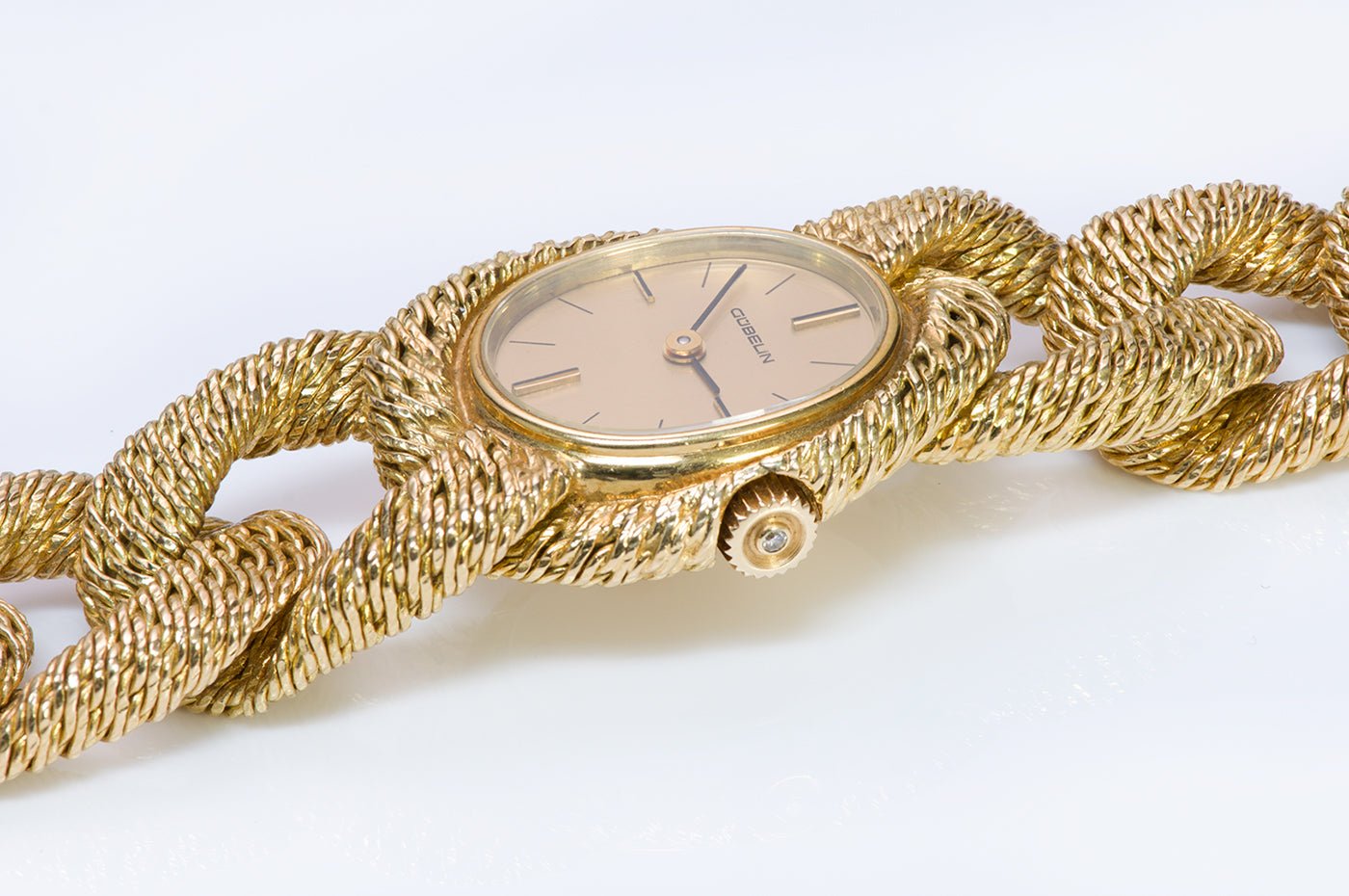 Gübelin George L'Enfant 18K Gold Watch Bracelet