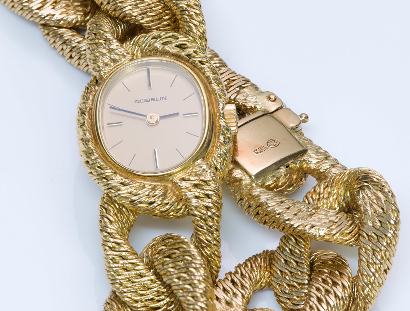 Gübelin George L'Enfant 18K Gold Watch Bracelet