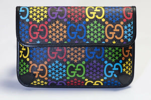 Gucci GG Psychedelic Neon Multicolor Monogram Fanny Pack Waist Bag