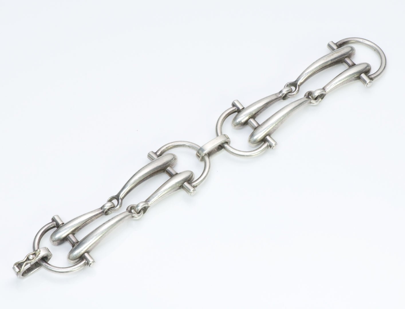 Gucci Silver Horsebit Bracelet