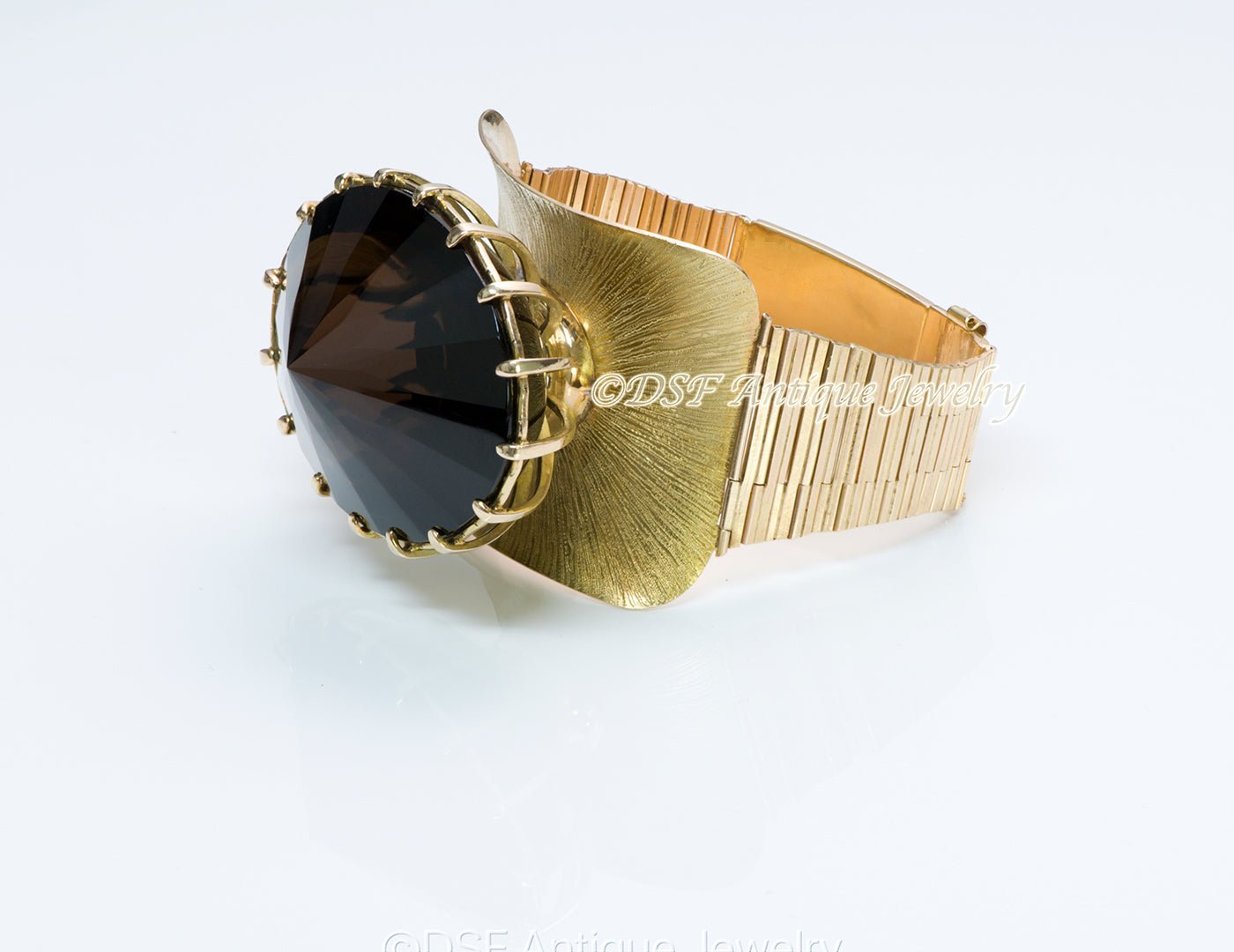 Heikki Seppa Gold & Smokey Quartz Bracelet