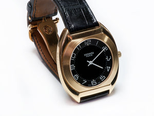 Hermes 18K Gold Escape Men's Watch ES1 785